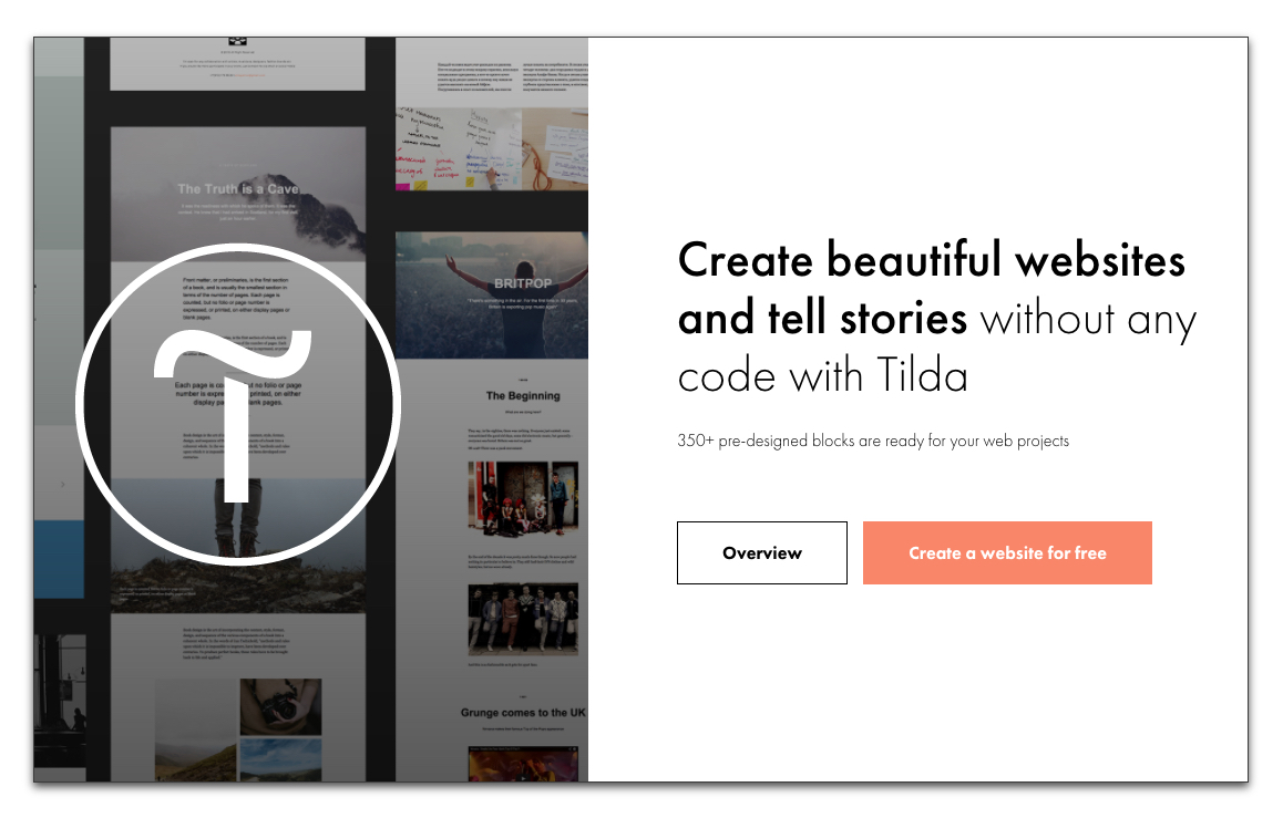 Tilda Web Builder